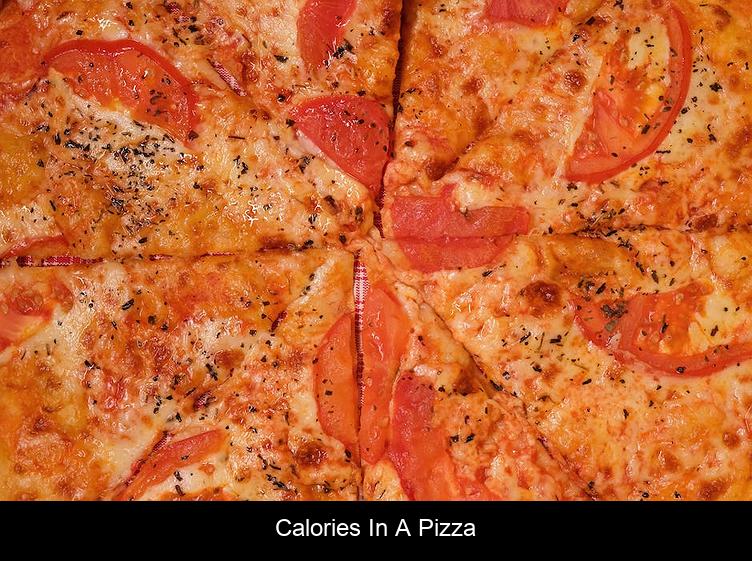 Calories in a pizza